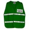 Kishigo Green, Not ANSI Compliant, Incident Command Vest 3705I - alternate 1